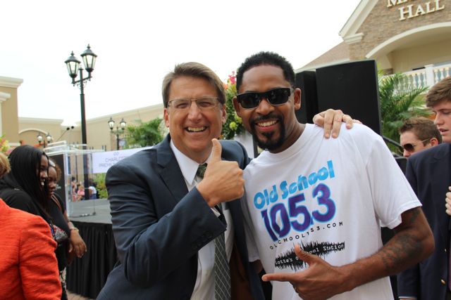 Gov. Pat McCrory and Redfish