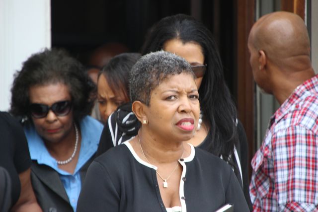 Patrick Cannon Supporters Leave Federal Courthouse