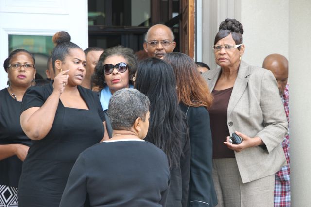 Patrick Cannon Supporters Leaves Courthouse