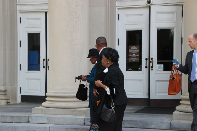 Patrick Cannon Leaves Courthouse