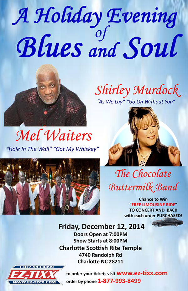 Holiday Evening of Blues and Soul Nov17