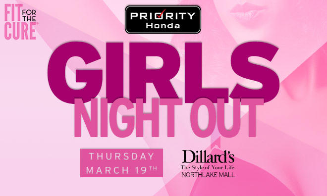 Priority Honda DL & Event Post Graphic- Girls Night Out WOSF WPZS