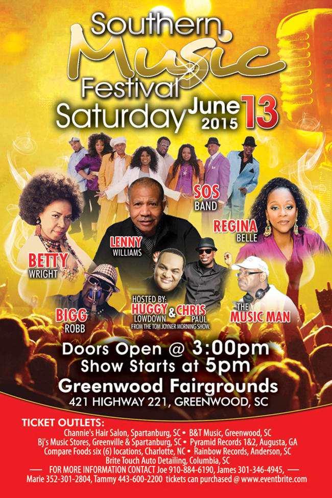 Southern Music Festival at Greenwood Fairgrounds 105.3 RnB
