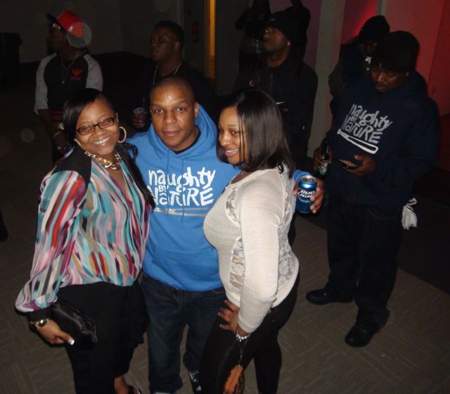 Naughty By Nature's Vin Rock at La-Di-Da-Di Party