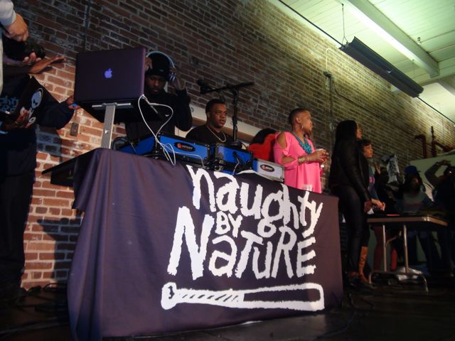 Naughty By Nature's Treach at La-Di-Da-Di Party