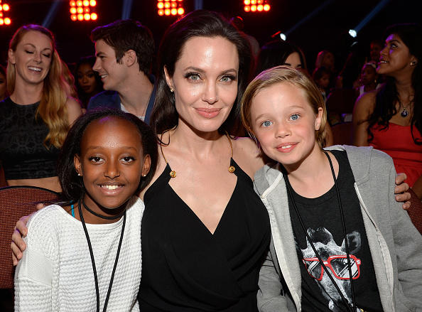 Angelina and her children