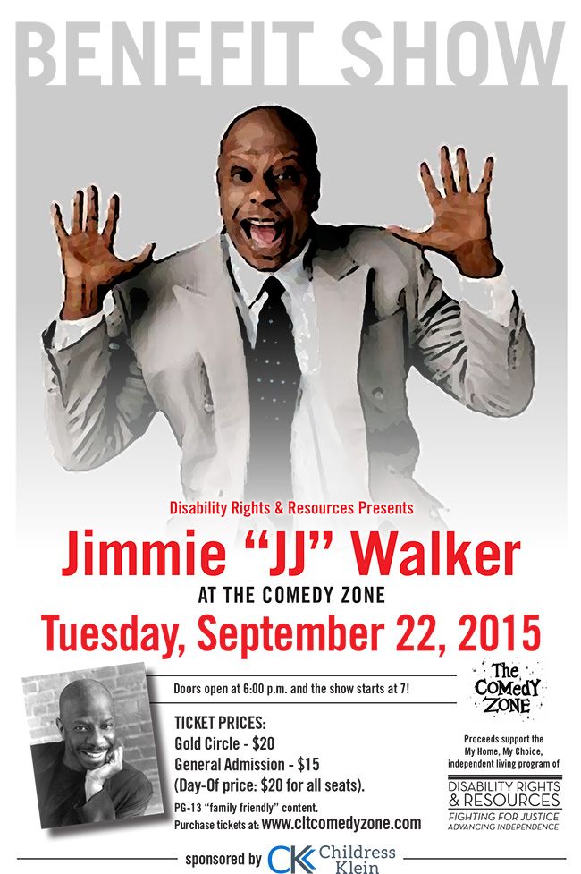 Benefit Show with Jimmie "JJ" Walker