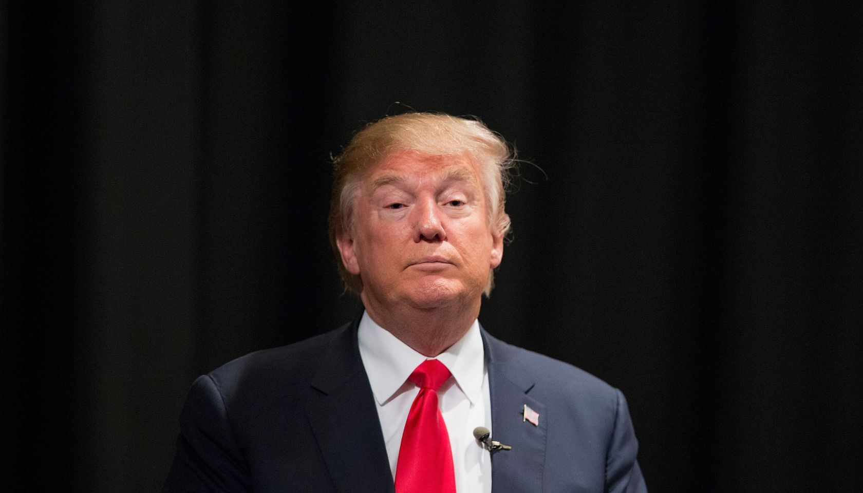 Donald Trump Holds Campaign Town Hall In Iowa