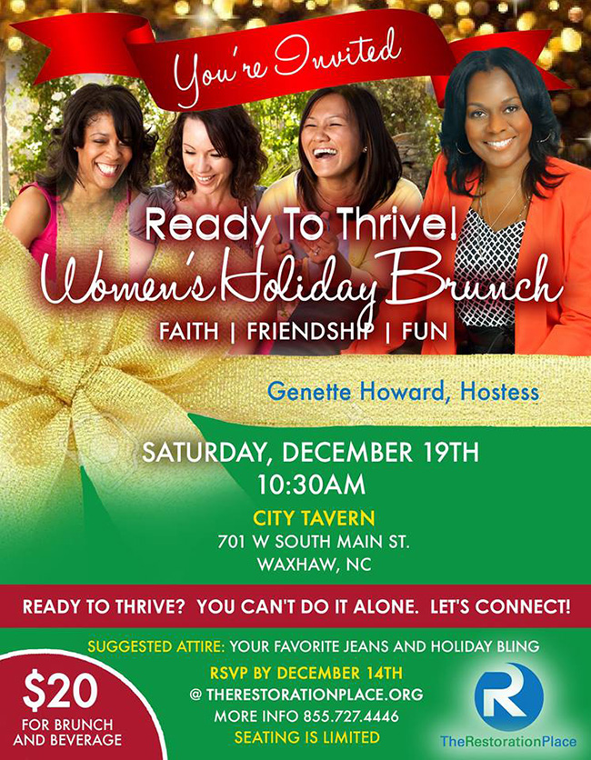 Ready To Thrive Womens Holiday Brunch