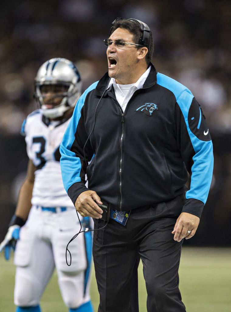 Carolina Panthers Coach Ron Rivera