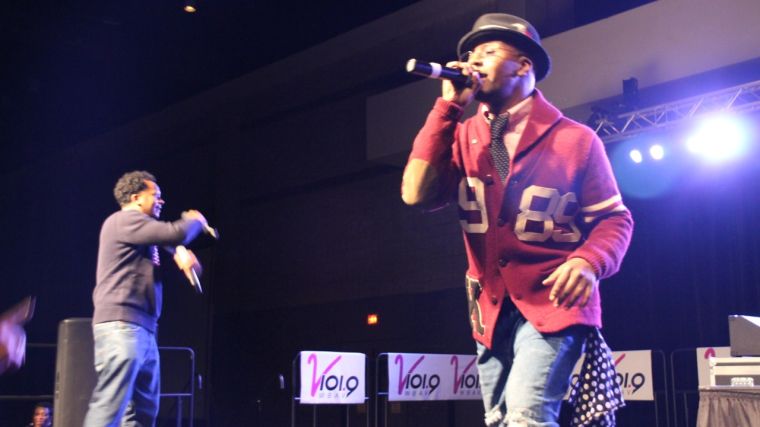 Kwame at Eddie Owens at Legends of Hip-Hop Concert