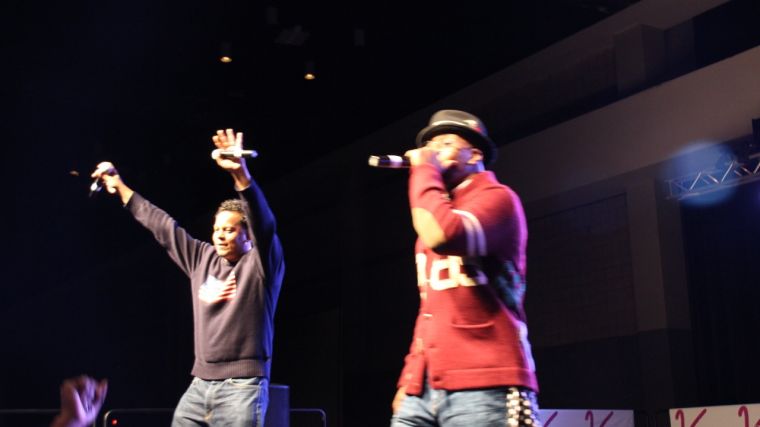 Kwame at Eddie Owens at Legends of Hip-Hop Concert