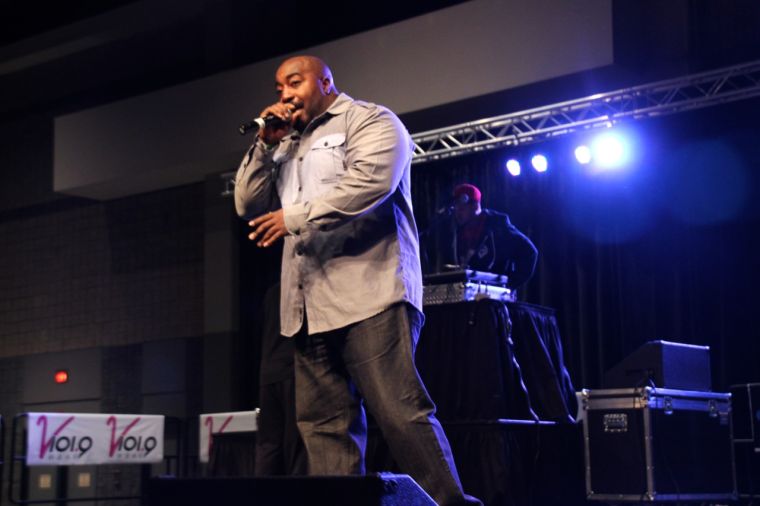 Eddie Owens at Legends of Hip-Hop Concert
