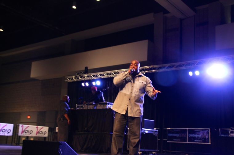 Eddie Owens at Legends of Hip-Hop Concert