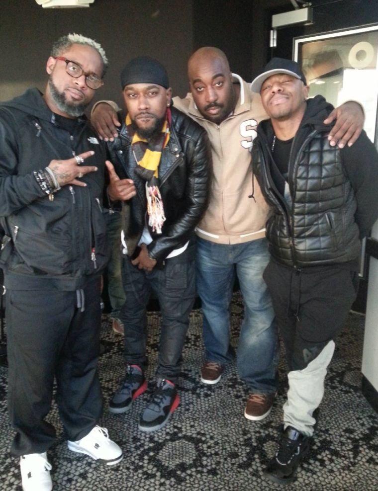 Dru Hill and Eddie Owens