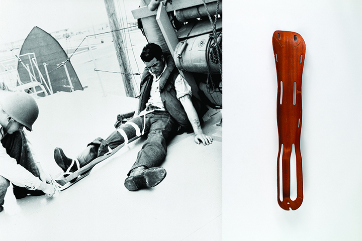 Demonstration of Molded Plywood Splint