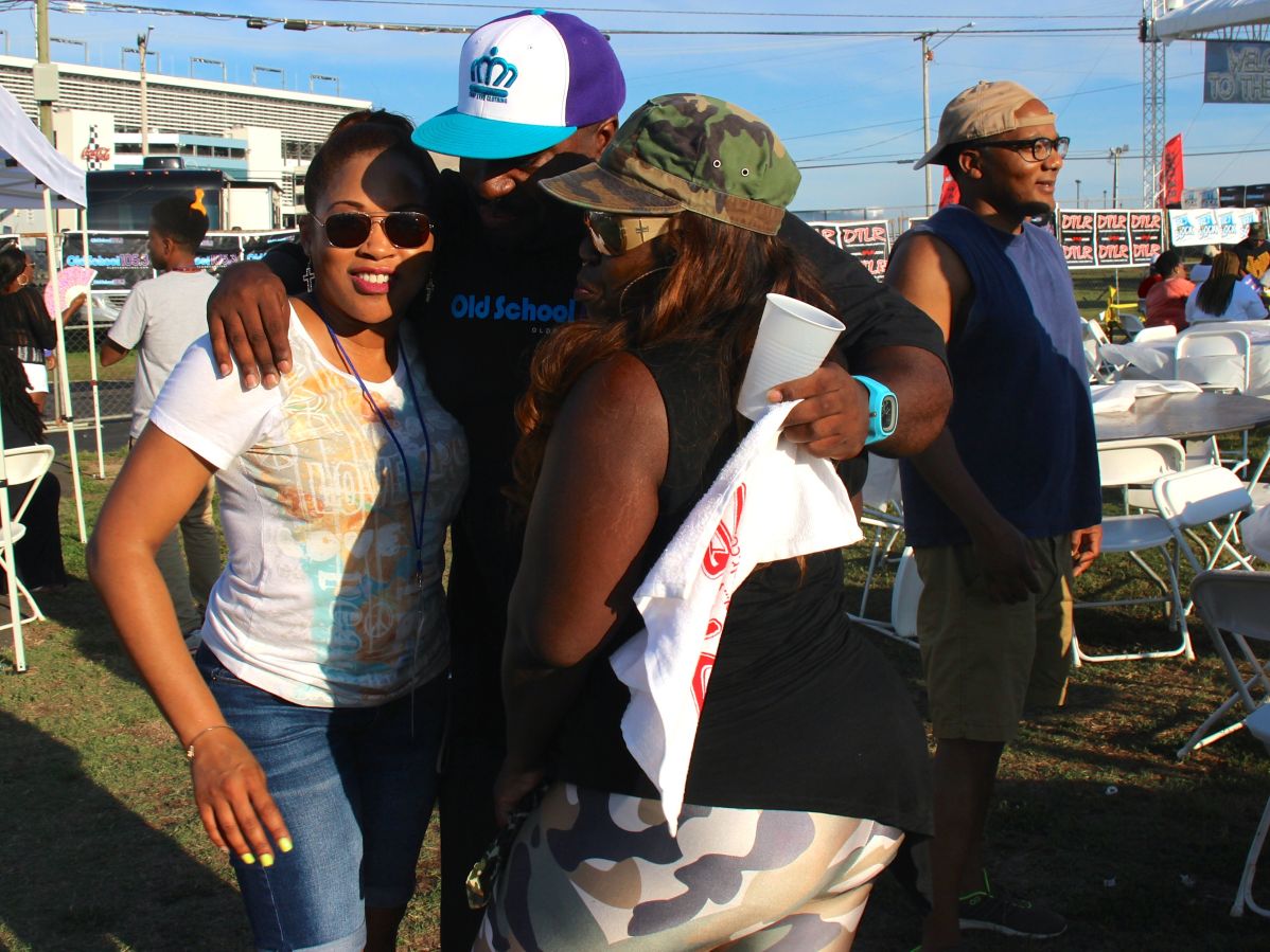 Eddie Owens, Abby and Bianca at Welcome To the Show
