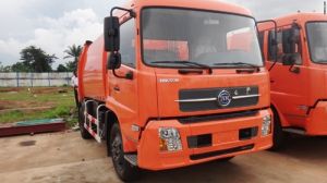 African built Innoson trash truck