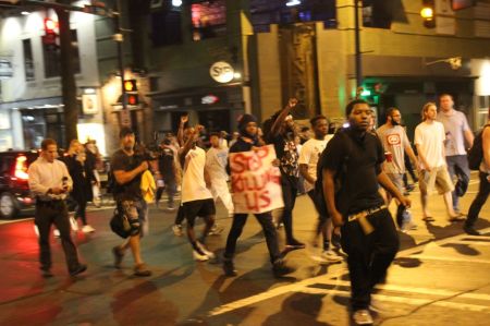 Peaceful Charlotte Protest Uptown