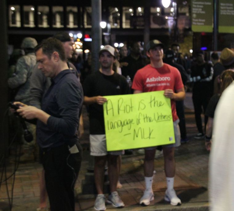 Peaceful Charlotte Protest Uptown