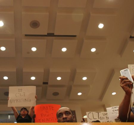 Protestors Voice Their Anger At City Council