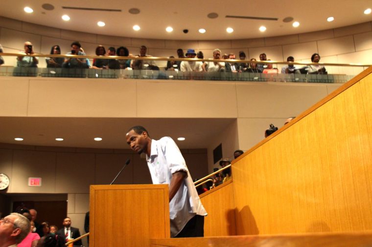 Protestors Voice Their Anger At City Council