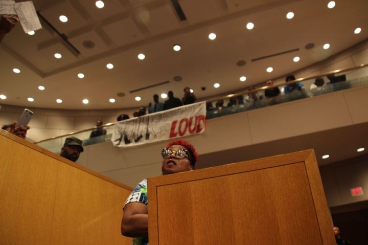 Protestors Voice Their Anger At City Council