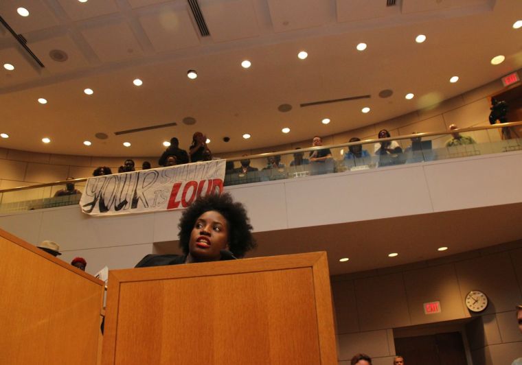 Protestors Voice Their Anger At City Council