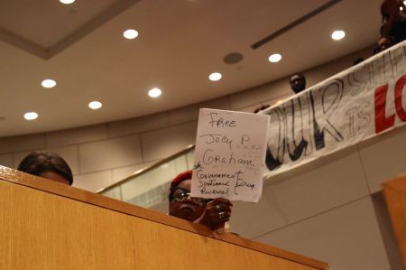Protestors Voice Their Anger At City Council