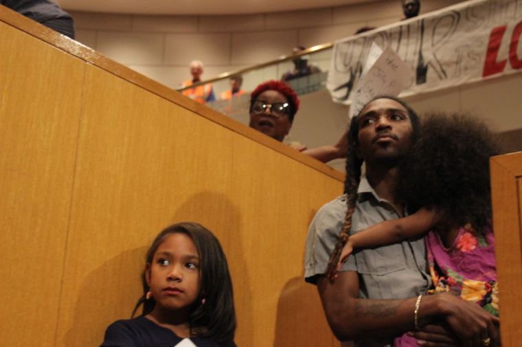 Protestors Voice Their Anger At City Council