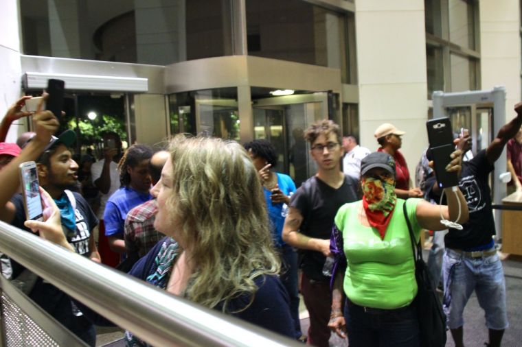 Protestors Voice Their Anger At City Council