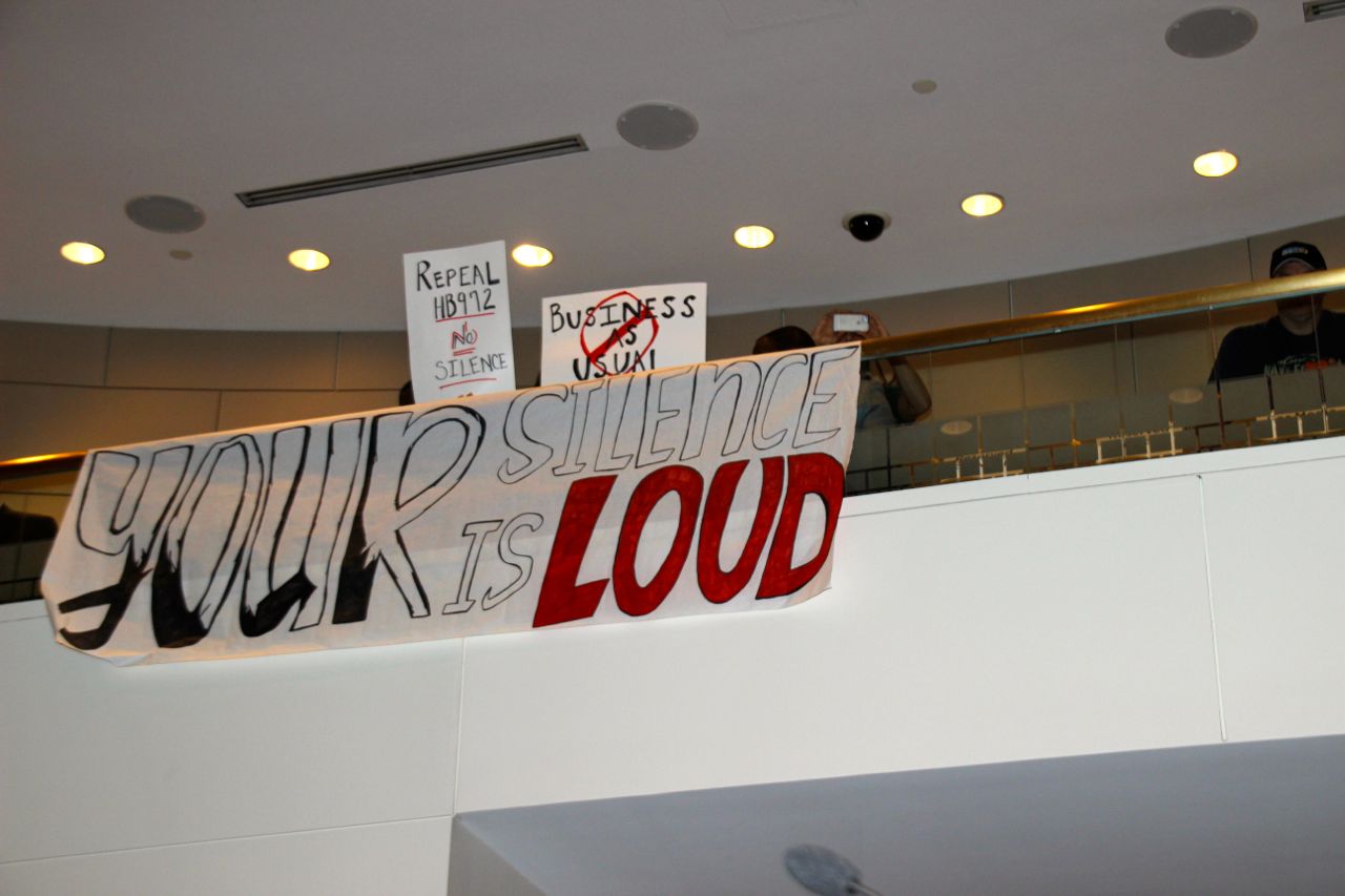 City Council Protest