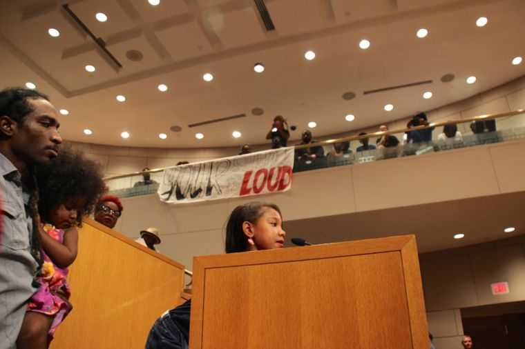 Protestors Voice Their Anger At City Council