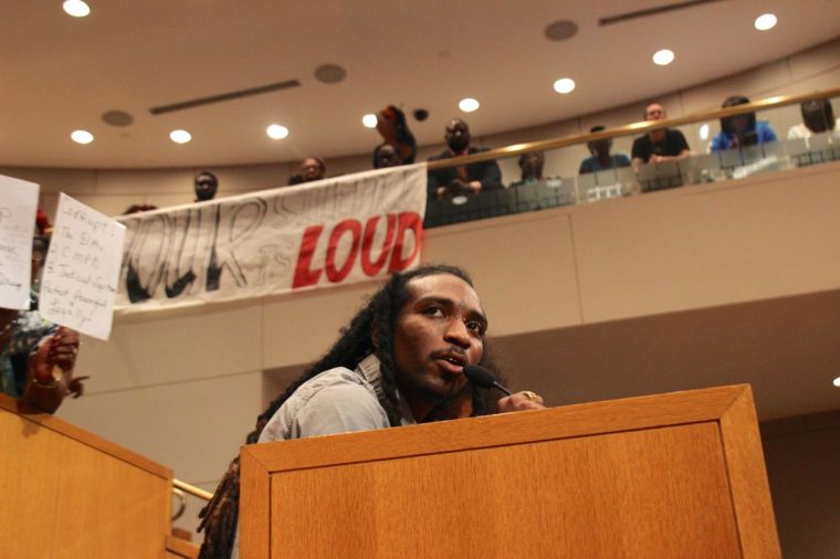 Protestors Voice Their Anger At City Council