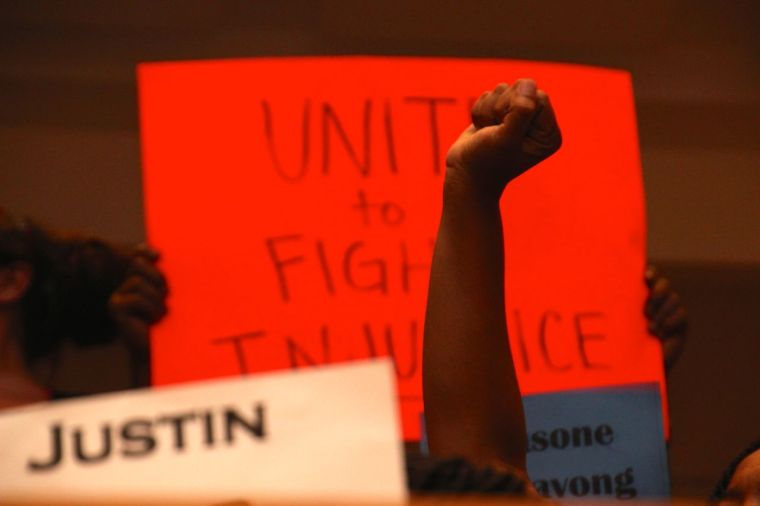 Protestors Voice Their Anger At City Council