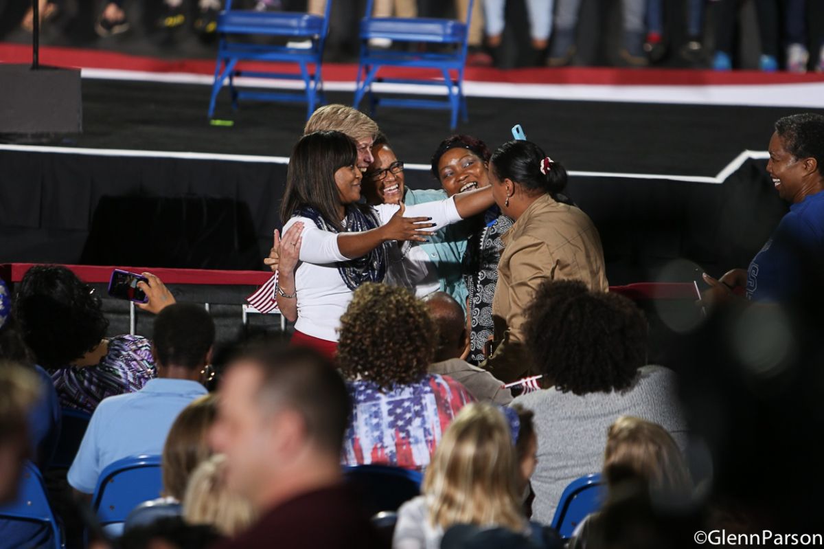 Clinton Raleigh Rally