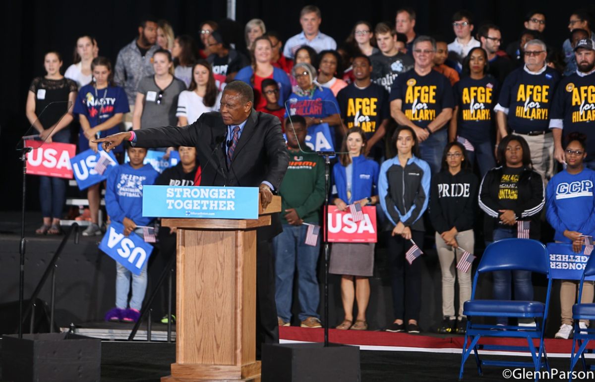 Clinton Raleigh Rally