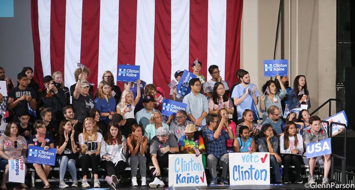 Hillary Clinton Rally In Raleigh