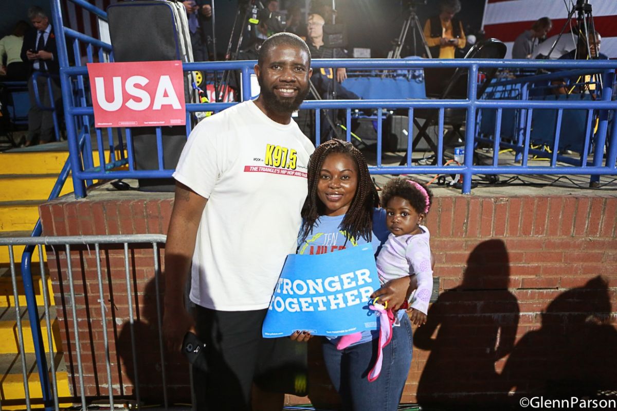 Clinton Raleigh Rally