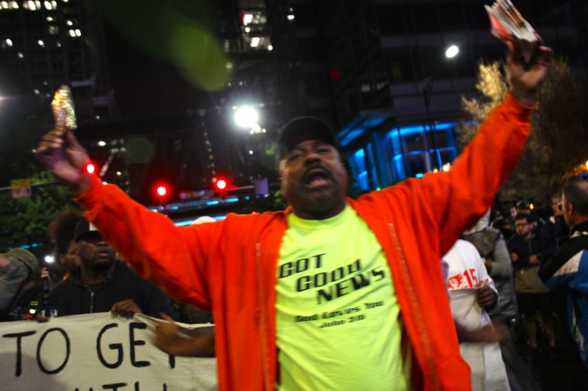 Charlotte Uprising Protest November 30