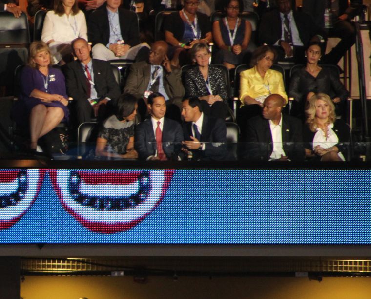 Michelle Obama At DNCC Convention Charlotte 2012