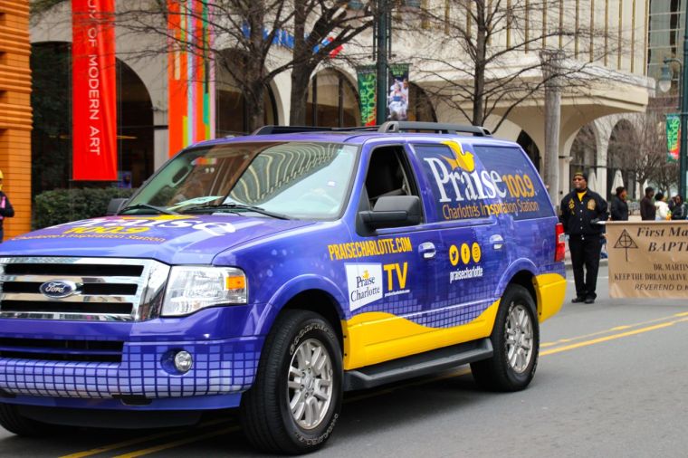 Praise Charlotte in the Martin Luther King, Jr. Parade 2017