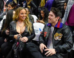 Celebrities At The Los Angeles Clippers Game