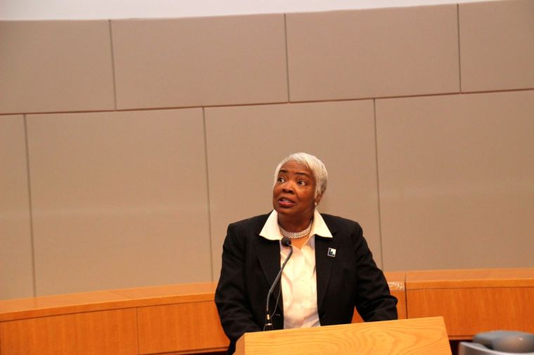 County Commissioner Ella Scarborough