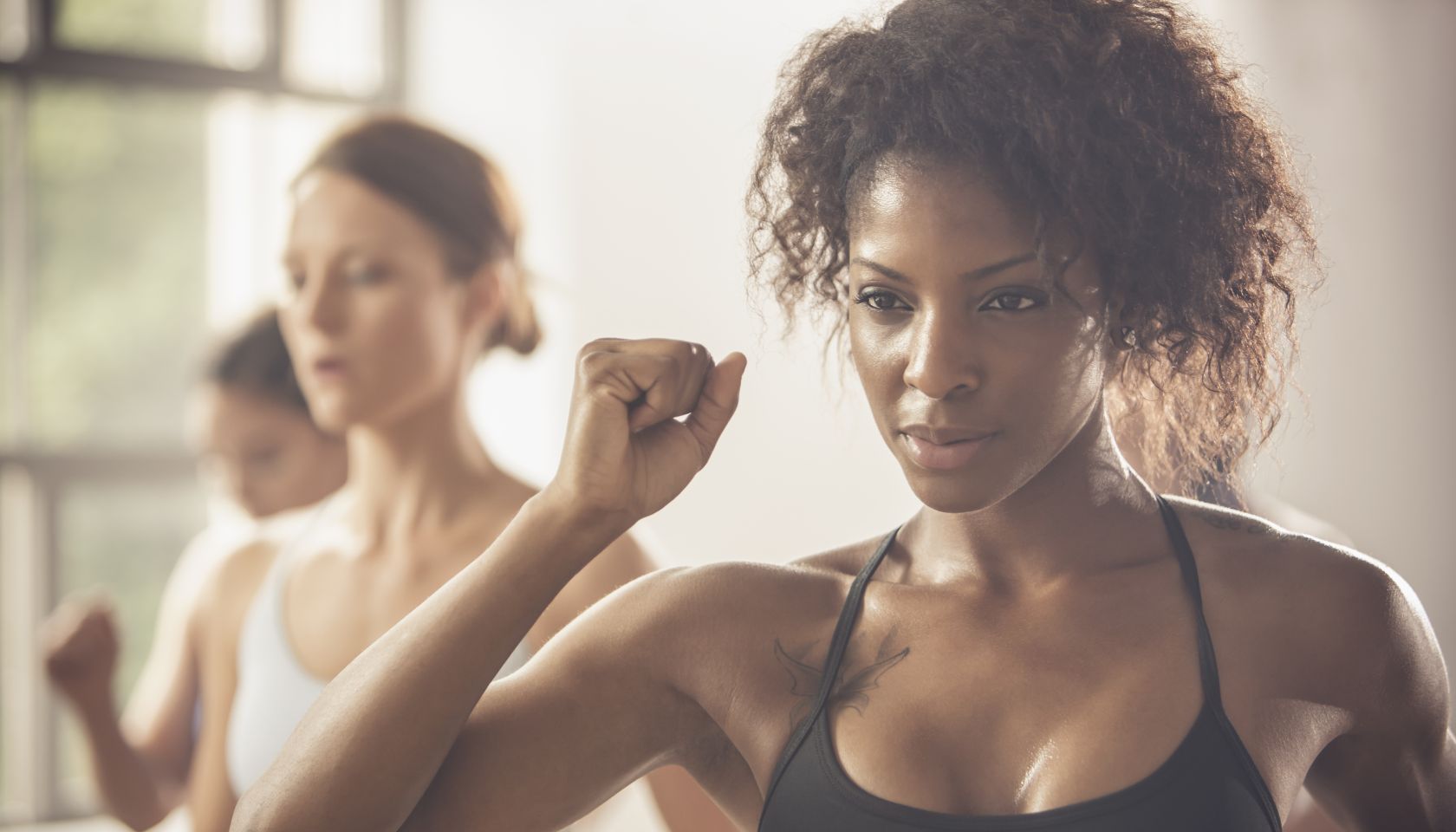 Woman in the gym