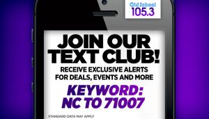 Old School 105.3 Text Club