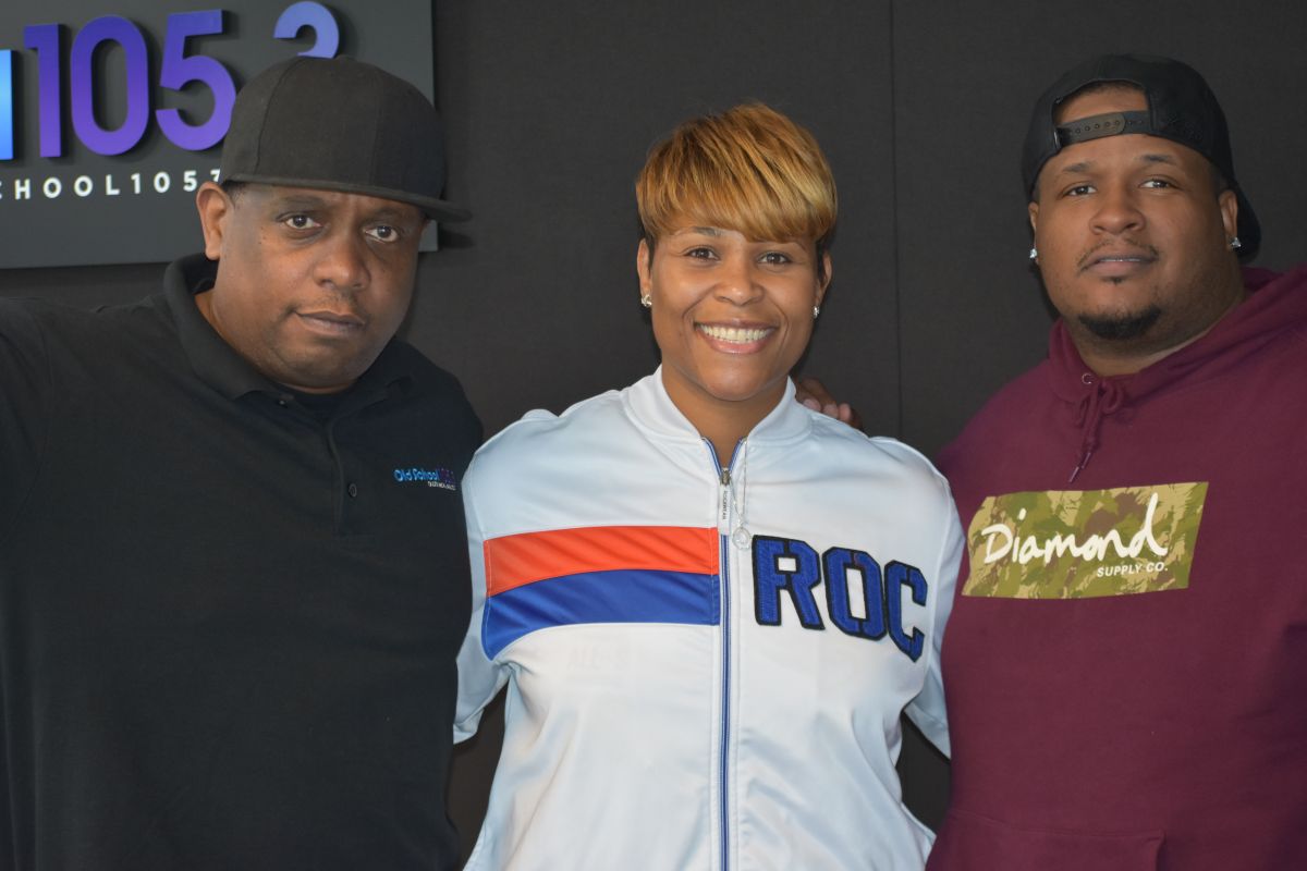 Keith Murray & Ricco Barrino Stop By Old School 105.3