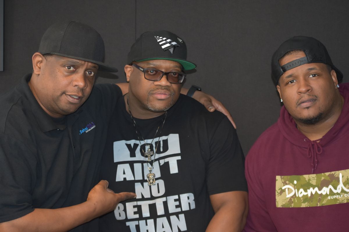 Keith Murray & Ricco Barrino Stop By Old School 105.3