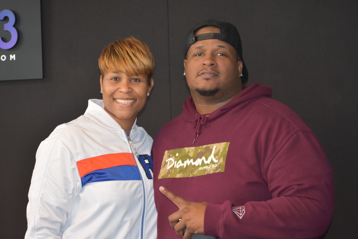 Keith Murray & Ricco Barrino Stop By Old School 105.3