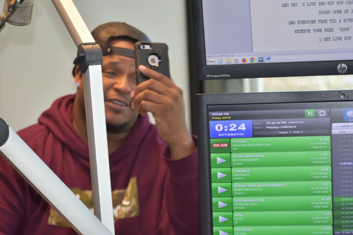 Keith Murray & Ricco Barrino Stop By Old School 105.3